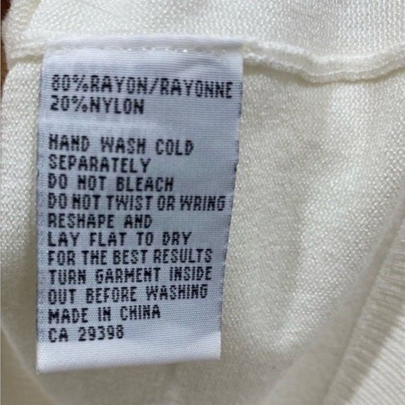 Rino Rossi White Top. S - Picture 6 of 6